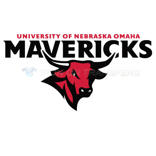 Nebraska Omaha Mavericks Logo T-shirts Iron On Transfers N5394